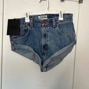 One teaspoon jean shorts vintage size small